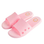 Women Lattice Flat Bath Slippers Summer Sandals Indoor & Outdoor Slippers